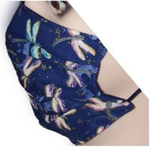 Dragonflies Face Mask, homemade